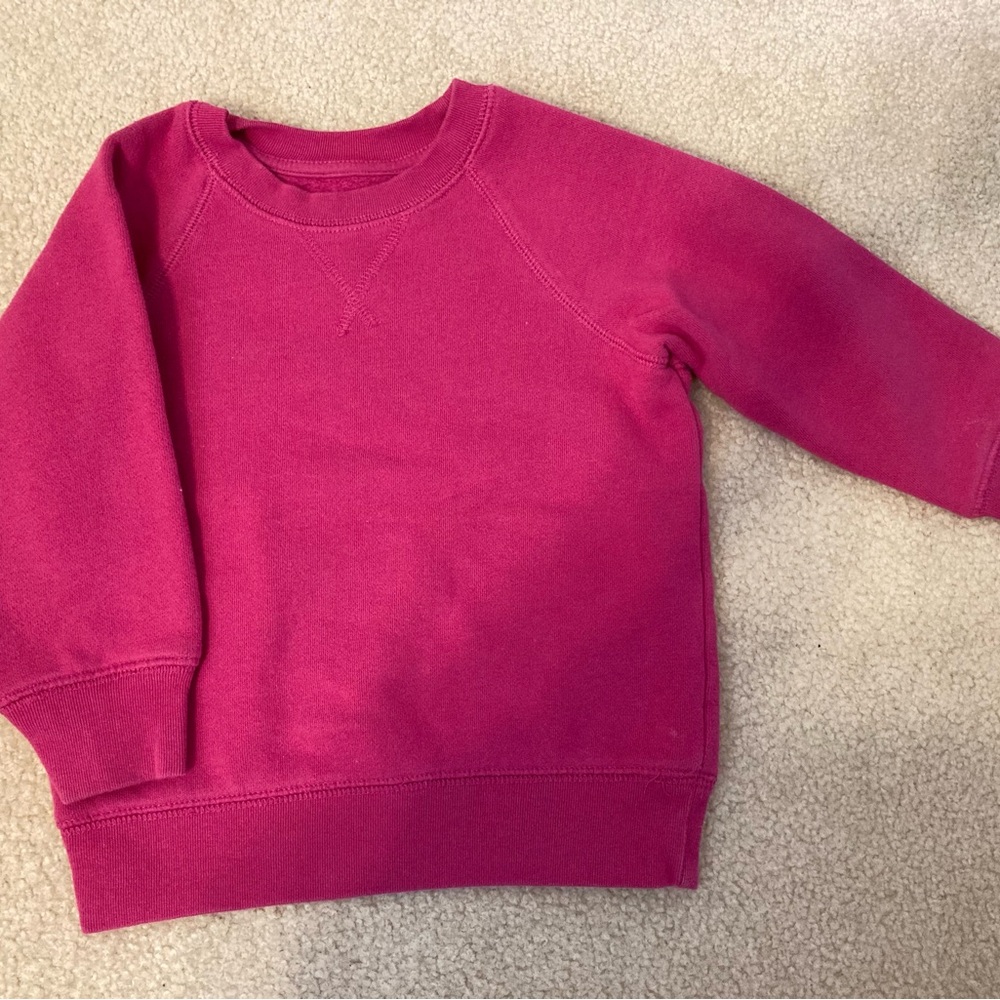 Kids Pink Sweatshirt